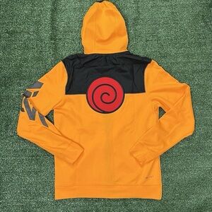 Nike Air Jordan Zion x Naruto Hoodie Gold Men’s Size Small DO6595-011